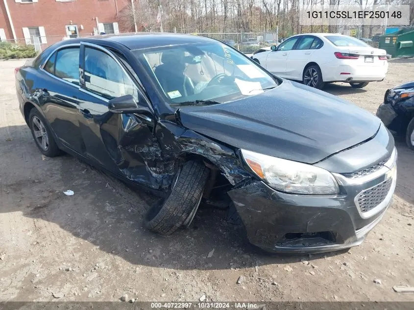 2014 Chevrolet Malibu 1Lt VIN: 1G11C5SL1EF250148 Lot: 40722997