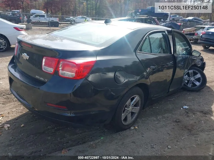 2014 Chevrolet Malibu 1Lt VIN: 1G11C5SL1EF250148 Lot: 40722997