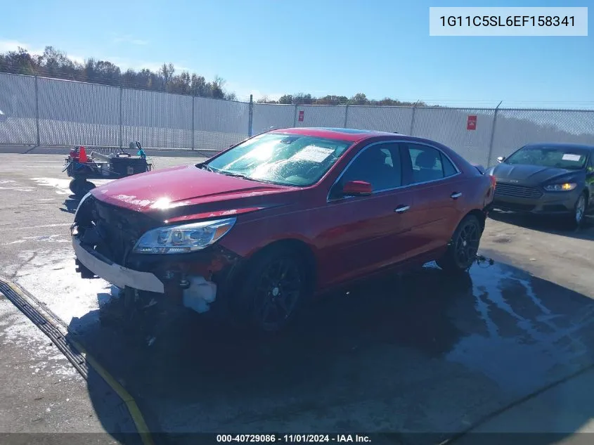 2014 Chevrolet Malibu 1Lt VIN: 1G11C5SL6EF158341 Lot: 40729086