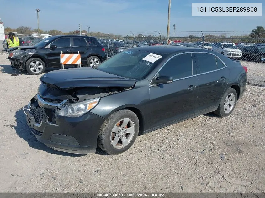 2014 Chevrolet Malibu 1Lt VIN: 1G11C5SL3EF289808 Lot: 40730870