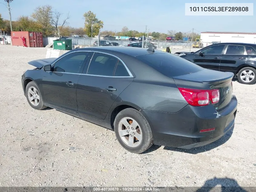 2014 Chevrolet Malibu 1Lt VIN: 1G11C5SL3EF289808 Lot: 40730870