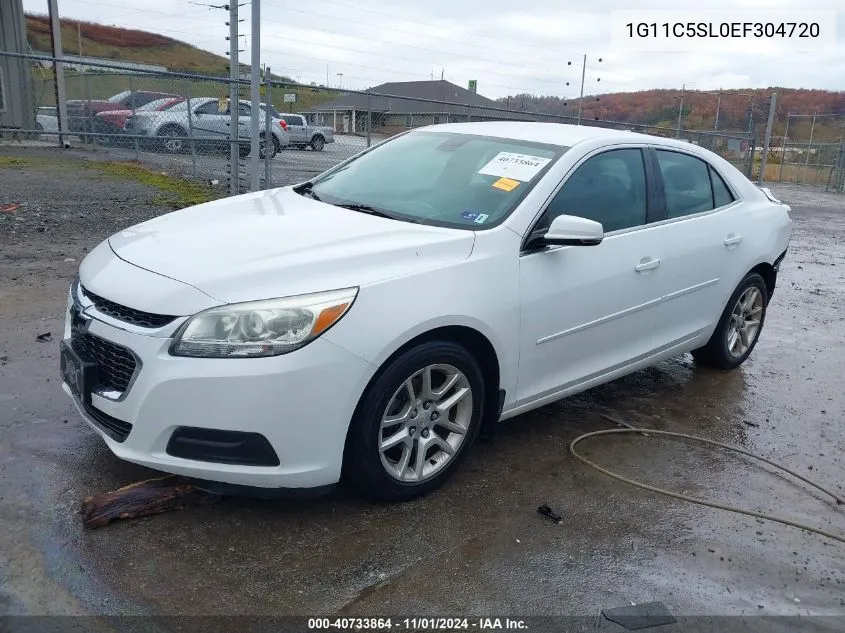 2014 Chevrolet Malibu 1Lt VIN: 1G11C5SL0EF304720 Lot: 40733864