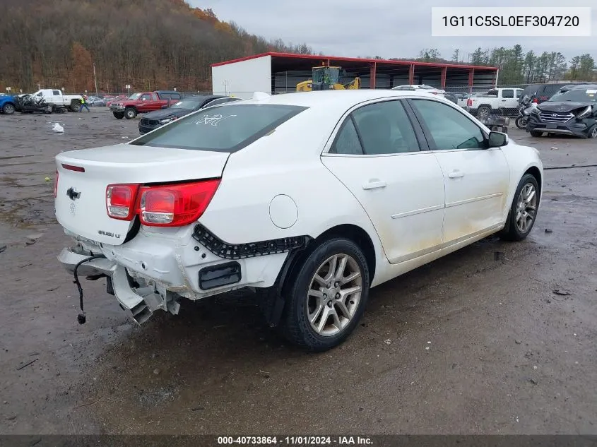 2014 Chevrolet Malibu 1Lt VIN: 1G11C5SL0EF304720 Lot: 40733864