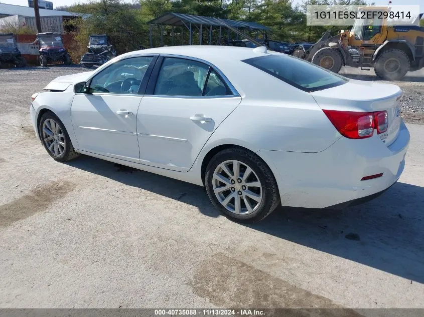 1G11E5SL2EF298414 2014 Chevrolet Malibu 2Lt