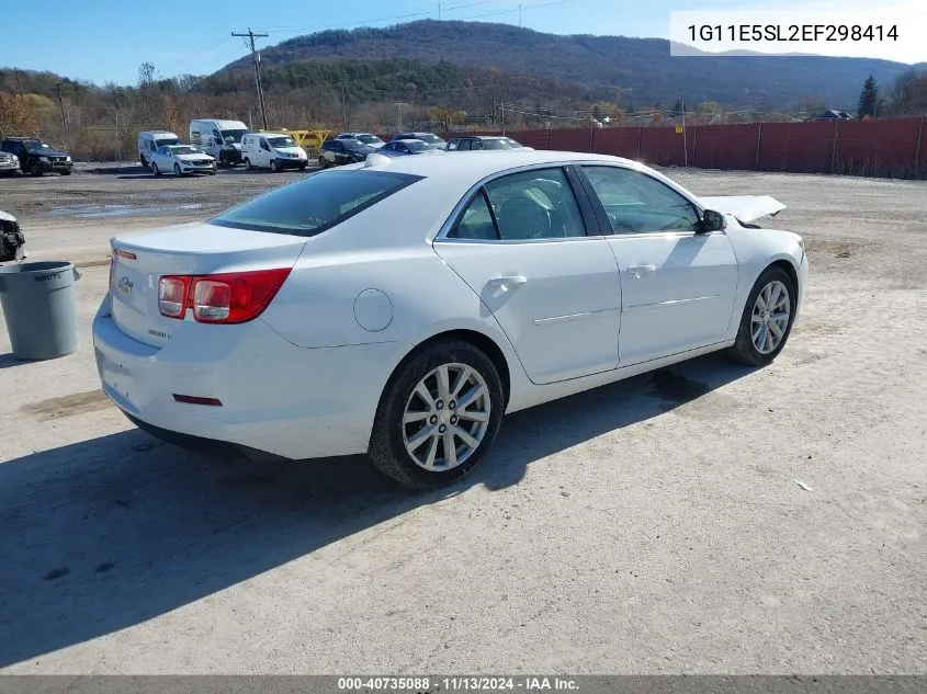 1G11E5SL2EF298414 2014 Chevrolet Malibu 2Lt