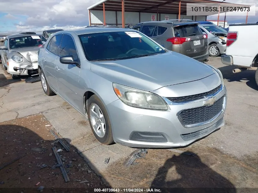 2014 Chevrolet Malibu 1Ls VIN: 1G11B5SL1EF247673 Lot: 40739643