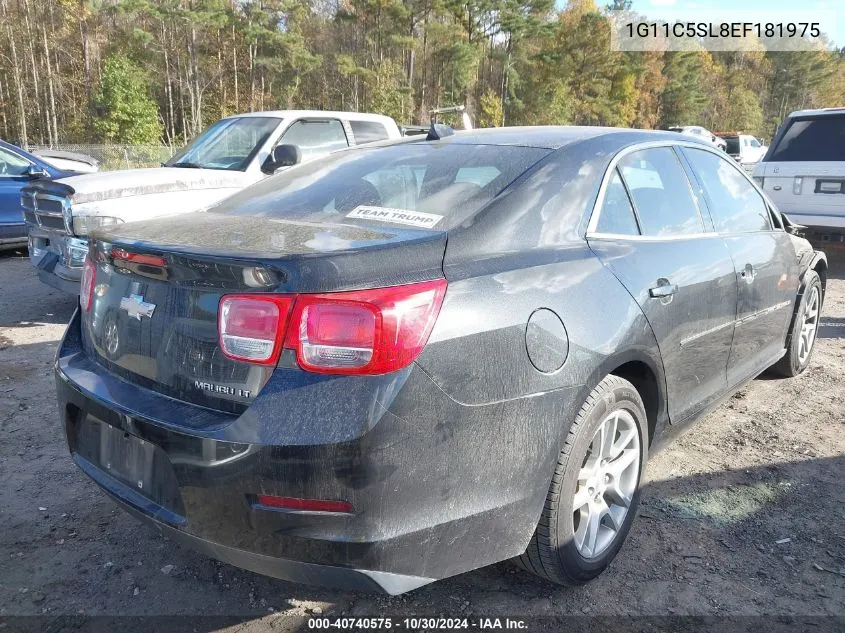 2014 Chevrolet Malibu 1Lt VIN: 1G11C5SL8EF181975 Lot: 40740575