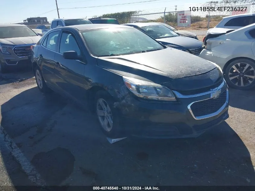 2014 Chevrolet Malibu 1Ls VIN: 1G11B5SL4EF236327 Lot: 40745540