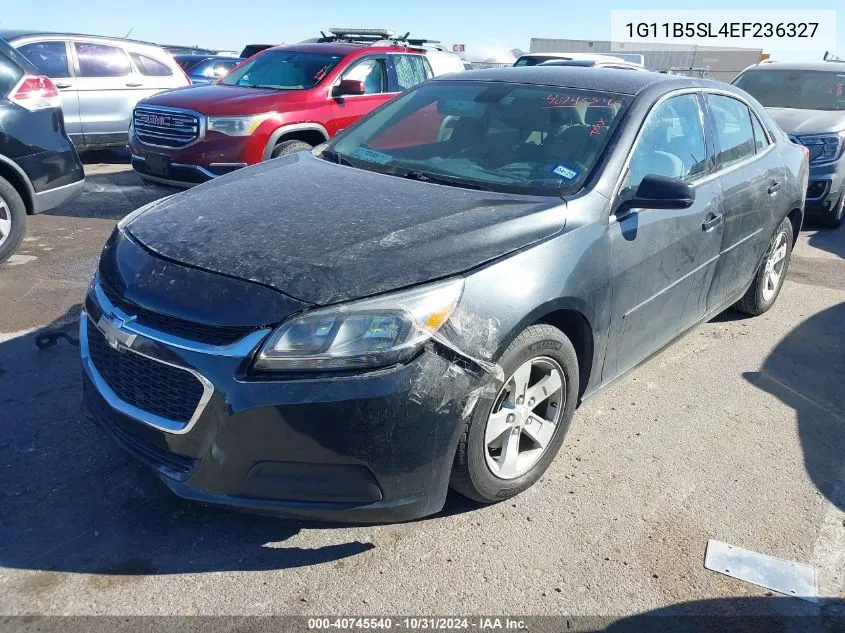 2014 Chevrolet Malibu 1Ls VIN: 1G11B5SL4EF236327 Lot: 40745540