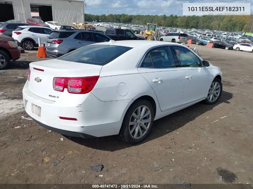 2014 Chevrolet Malibu 2Lt VIN: 1G11E5SL4EF182311 Lot: 40747472