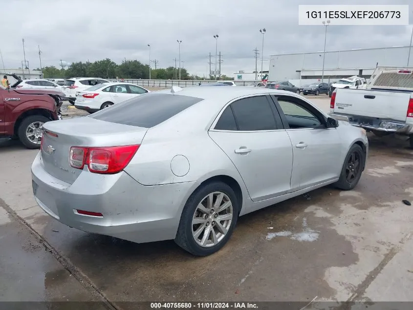 2014 Chevrolet Malibu 2Lt VIN: 1G11E5SLXEF206773 Lot: 40755680