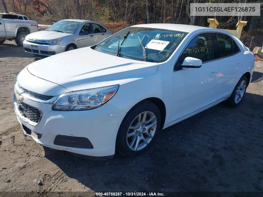 2014 Chevrolet Malibu 1Lt VIN: 1G11C5SL4EF126875 Lot: 40758287