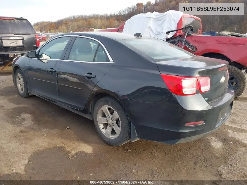 2014 Chevrolet Malibu 1Ls VIN: 1G11B5SL9EF253074 Lot: 40759002