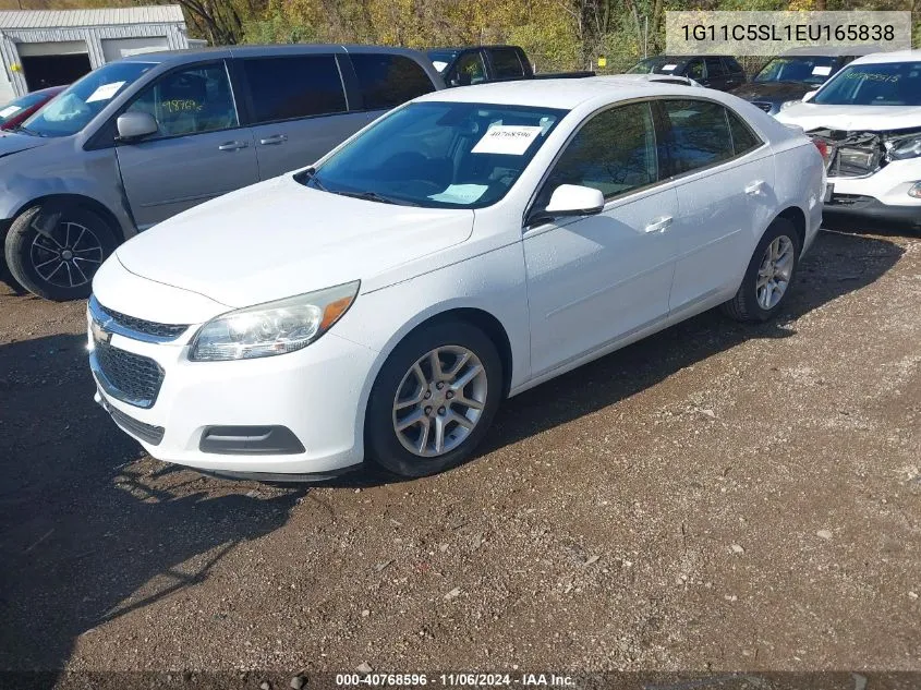 2014 Chevrolet Malibu 1Lt VIN: 1G11C5SL1EU165838 Lot: 40768596