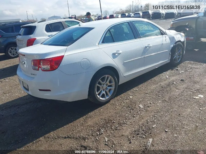 2014 Chevrolet Malibu 1Lt VIN: 1G11C5SL1EU165838 Lot: 40768596