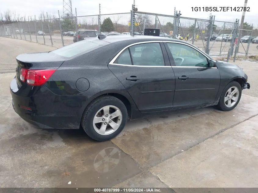 2014 Chevrolet Malibu 1Ls VIN: 1G11B5SL7EF142782 Lot: 40787999