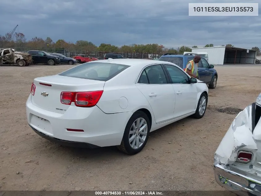 2014 Chevrolet Malibu 2Lt VIN: 1G11E5SL3EU135573 Lot: 40794530