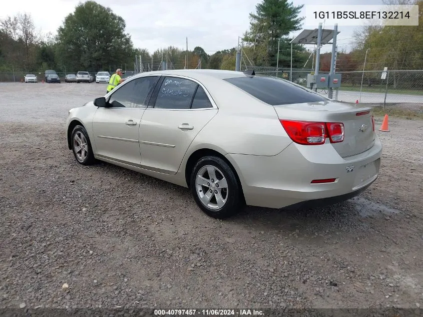 2014 Chevrolet Malibu 1Ls VIN: 1G11B5SL8EF132214 Lot: 40797457