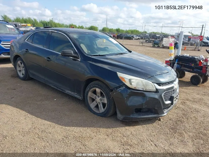 1G11B5SL2EF179948 2014 Chevrolet Malibu 1Ls