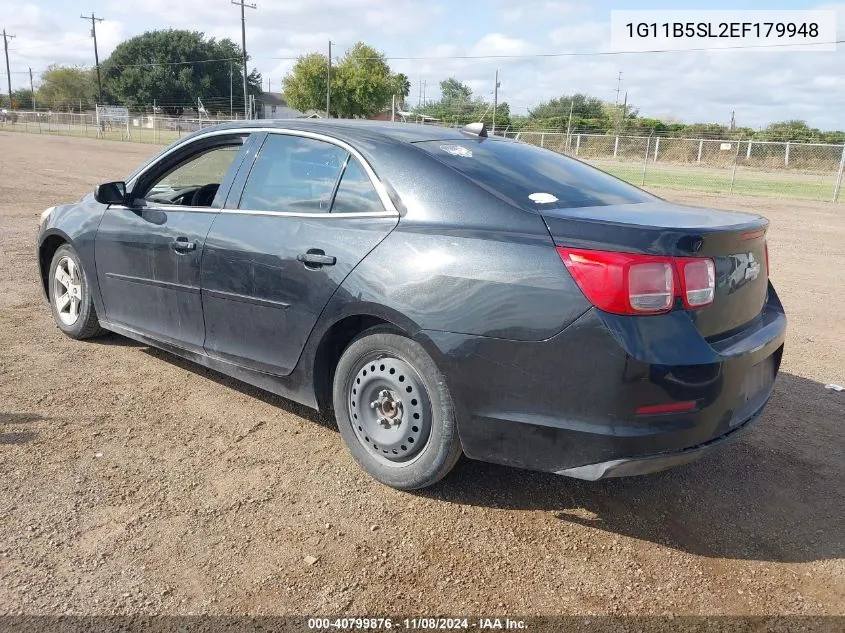 1G11B5SL2EF179948 2014 Chevrolet Malibu 1Ls