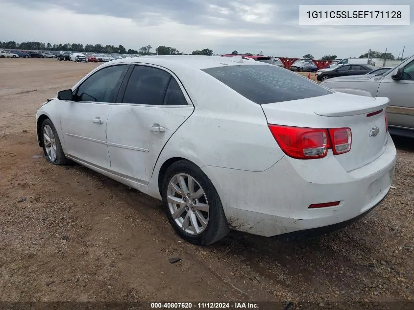 1G11C5SL5EF171128 2014 Chevrolet Malibu 1Lt