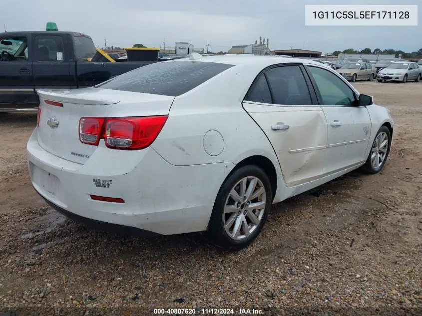 1G11C5SL5EF171128 2014 Chevrolet Malibu 1Lt