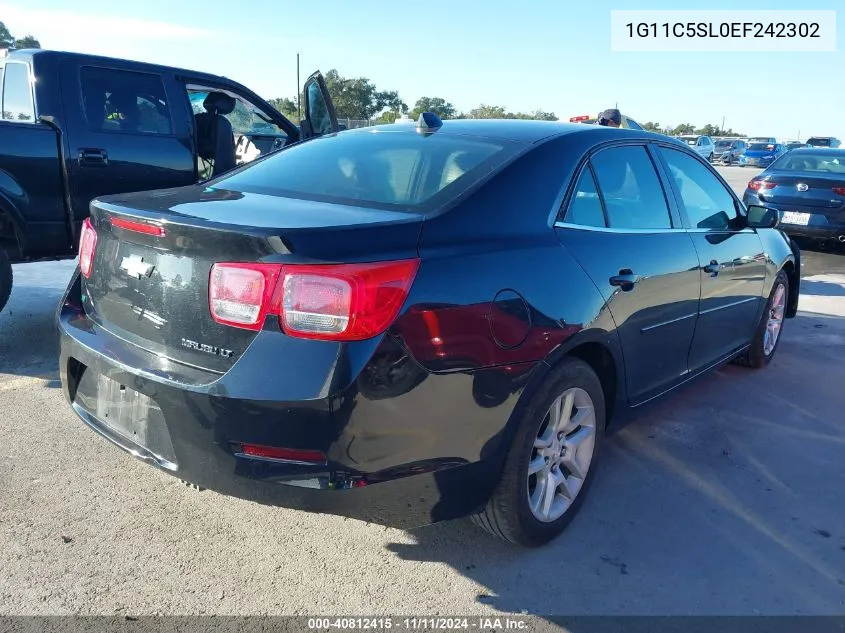 2014 Chevrolet Malibu 1Lt VIN: 1G11C5SL0EF242302 Lot: 40812415