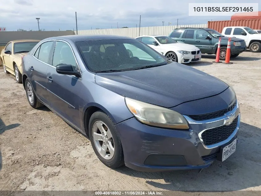 2014 Chevrolet Malibu 1Ls VIN: 1G11B5SL5EF291465 Lot: 40818002