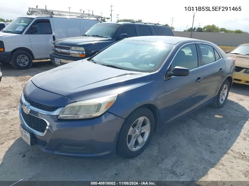 2014 Chevrolet Malibu 1Ls VIN: 1G11B5SL5EF291465 Lot: 40818002