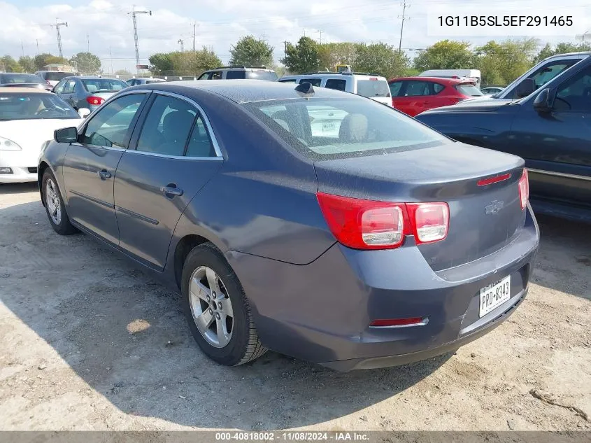 2014 Chevrolet Malibu 1Ls VIN: 1G11B5SL5EF291465 Lot: 40818002