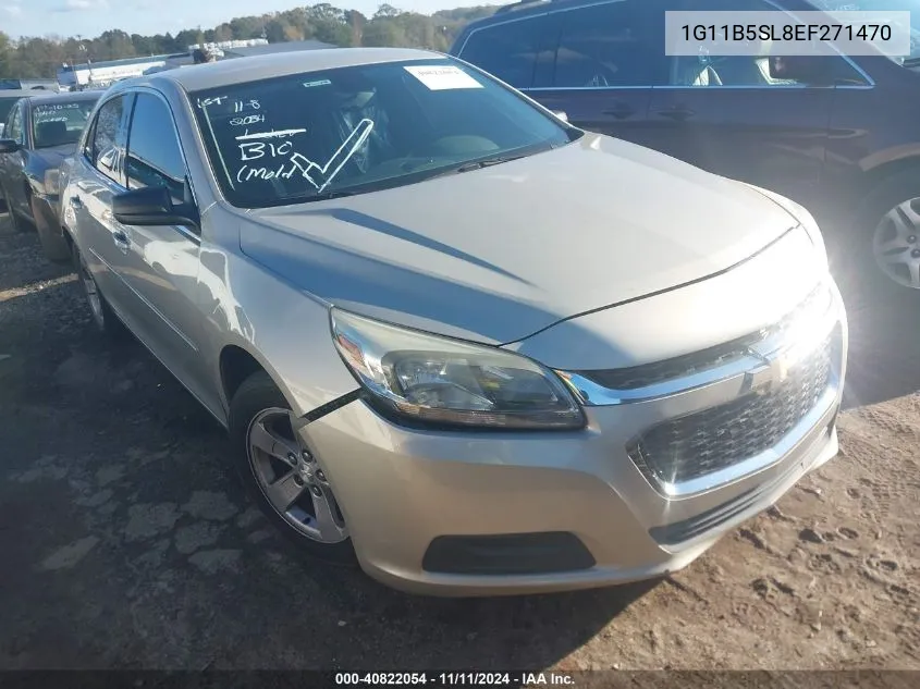 2014 Chevrolet Malibu 1Ls VIN: 1G11B5SL8EF271470 Lot: 40822054