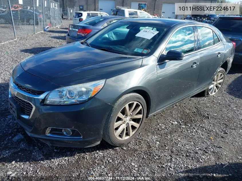 1G11H5SLXEF224617 2014 Chevrolet Malibu 1Lz