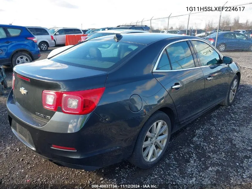 1G11H5SLXEF224617 2014 Chevrolet Malibu 1Lz