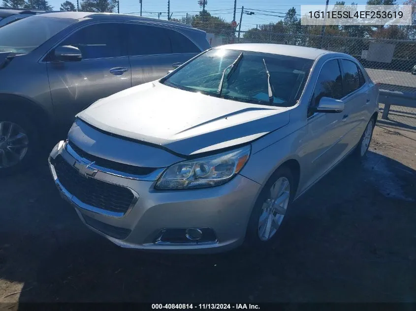 1G11E5SL4EF253619 2014 Chevrolet Malibu 2Lt