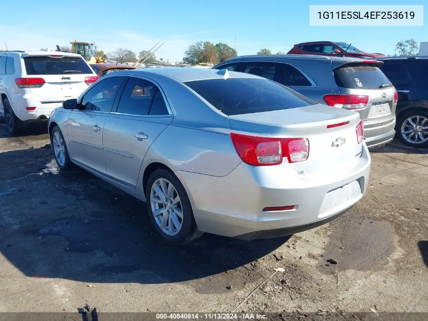 1G11E5SL4EF253619 2014 Chevrolet Malibu 2Lt