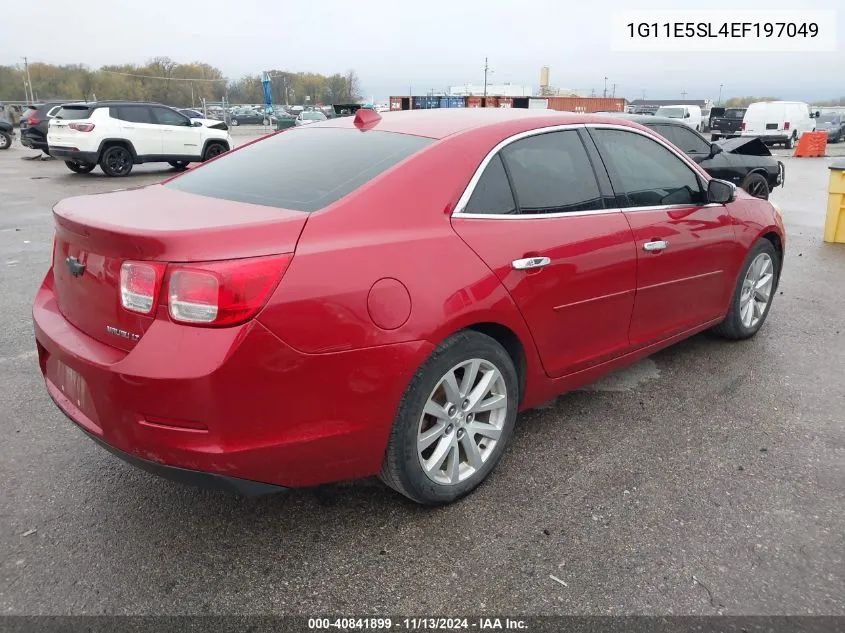 1G11E5SL4EF197049 2014 Chevrolet Malibu 2Lt