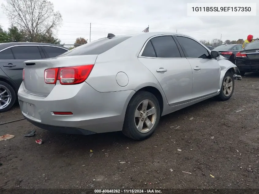 2014 Chevrolet Malibu 1Ls VIN: 1G11B5SL9EF157350 Lot: 40848262