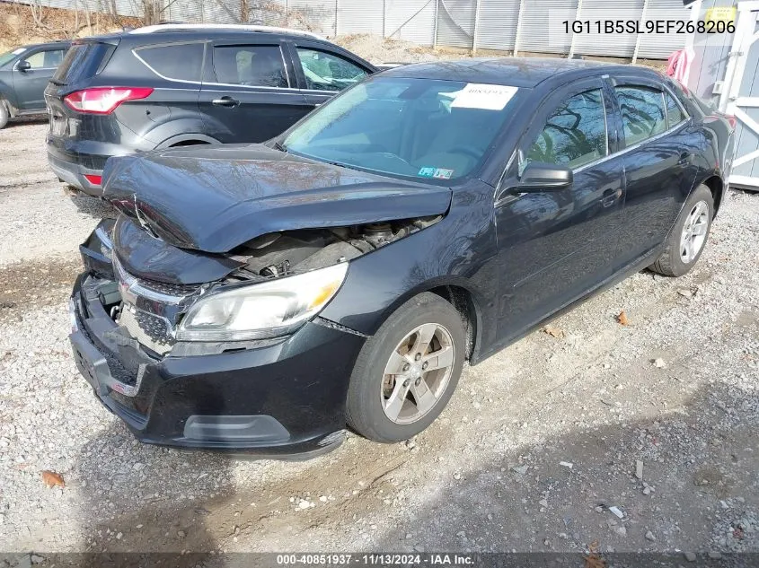 2014 Chevrolet Malibu 1Ls VIN: 1G11B5SL9EF268206 Lot: 40851937