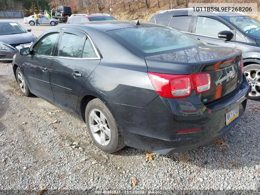 2014 Chevrolet Malibu 1Ls VIN: 1G11B5SL9EF268206 Lot: 40851937