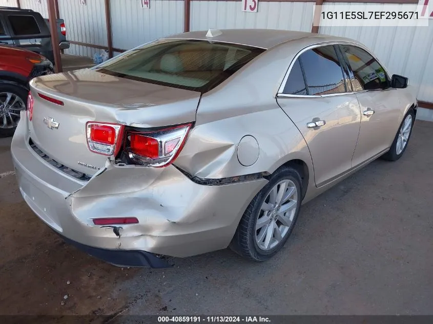 1G11E5SL7EF295671 2014 Chevrolet Malibu 2Lt