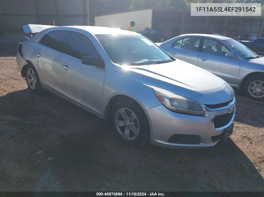 2014 Chevrolet Malibu VIN: 1F11A5SL4EF291542 Lot: 40870690