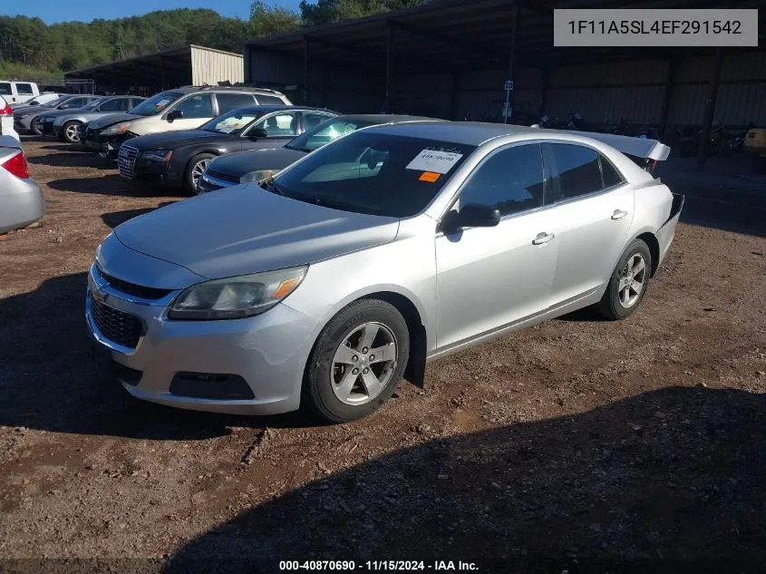 2014 Chevrolet Malibu VIN: 1F11A5SL4EF291542 Lot: 40870690