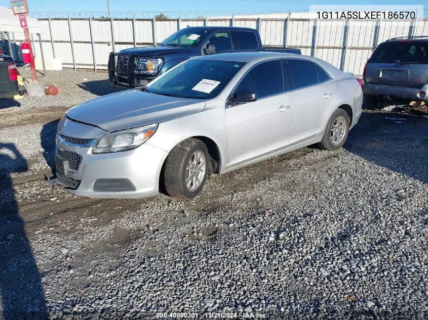 2014 Chevrolet Malibu 1Fl VIN: 1G11A5SLXEF186570 Lot: 40890301