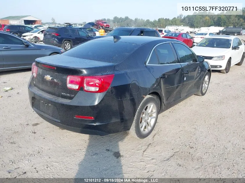 1G11C5SL7FF320771 2015 Chevrolet Malibu