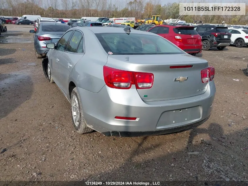 2015 Chevrolet Malibu VIN: 1G11B5SL1FF172328 Lot: 12136249