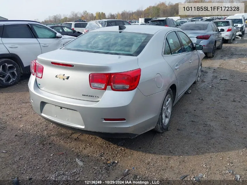 2015 Chevrolet Malibu VIN: 1G11B5SL1FF172328 Lot: 12136249