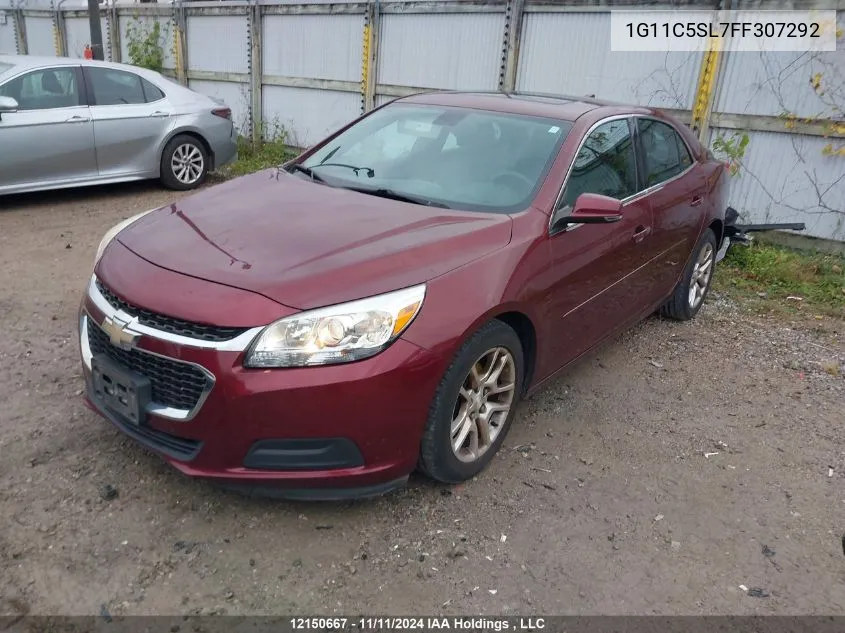 2015 Chevrolet Malibu VIN: 1G11C5SL7FF307292 Lot: 12150667