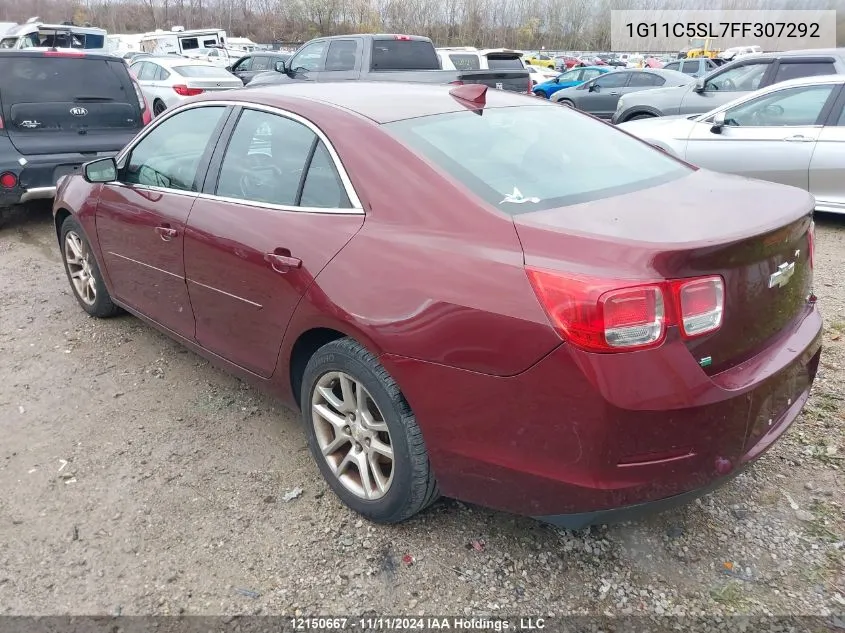 2015 Chevrolet Malibu VIN: 1G11C5SL7FF307292 Lot: 12150667