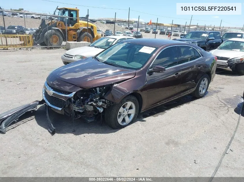 2015 Chevrolet Malibu 1Lt VIN: 1G11C5SL5FF220541 Lot: 39322646