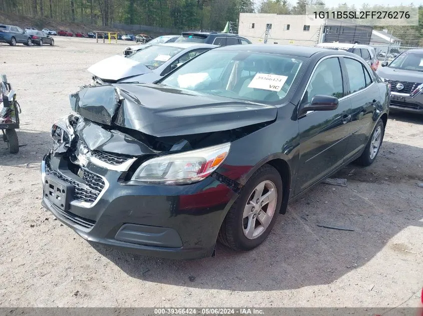 1G11B5SL2FF276276 2015 Chevrolet Malibu Ls